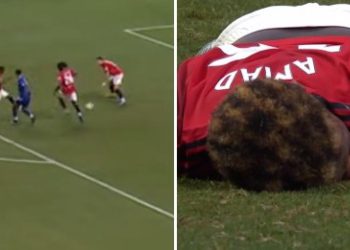 Grozni vlastiti cilj, Diallo se očajnički srušio na terenu u Unitedu – Everton