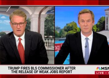 Jutarnje Joe Redcicules GOP za opravdanje Trumpovog pucanja statistike rada Chief: ‘Stavite njihov Bagdad Bob Hat’