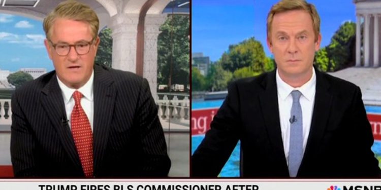 Jutarnje Joe Redcicules GOP za opravdanje Trumpovog pucanja statistike rada Chief: ‘Stavite njihov Bagdad Bob Hat’