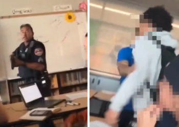 Kaotične prizore kao naoružana policija uhićena studenta u učionici u New Mexico | Vijesti