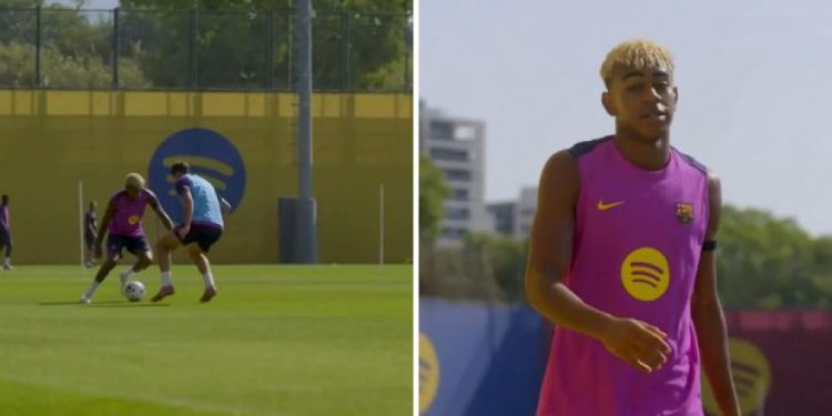 Lamine Yamal Humilia pratioci: elastični tunnel i poruka u sobi