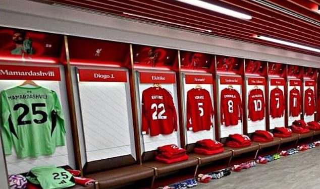 Liverpool je uplatio još jedan srdačni počast Diogo Jota s oštrim gestom svlačionice tijekom otvaranja utakmice Premier lige u sezoni