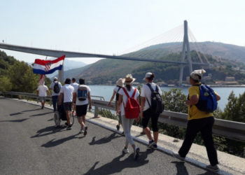 Marijanski zavjet za Domovinu: Hodočasnici stižu u Dubrovnik nakon više od dva mjeseca puta