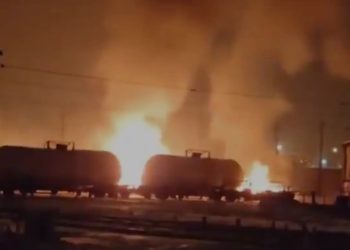 Masovni ukrajinski napadi dronovima gađali rusku željezničku infrastrukturu