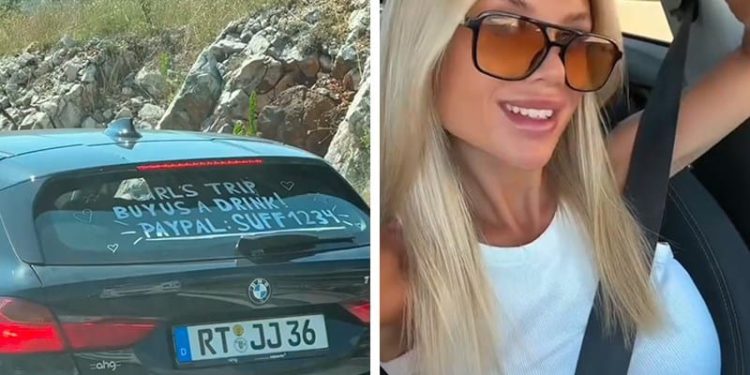 NIJEMICE PROTIV VISOKIH CIJENA “Djevojke putuju, kupite nam piće”