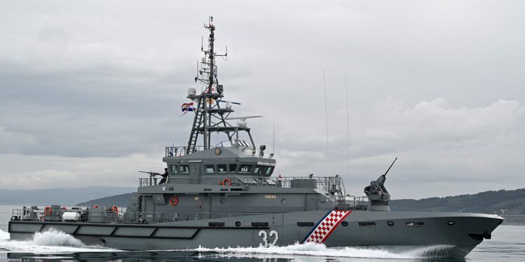 Najnoviji brod HRM-a u posjeti Rijeci
