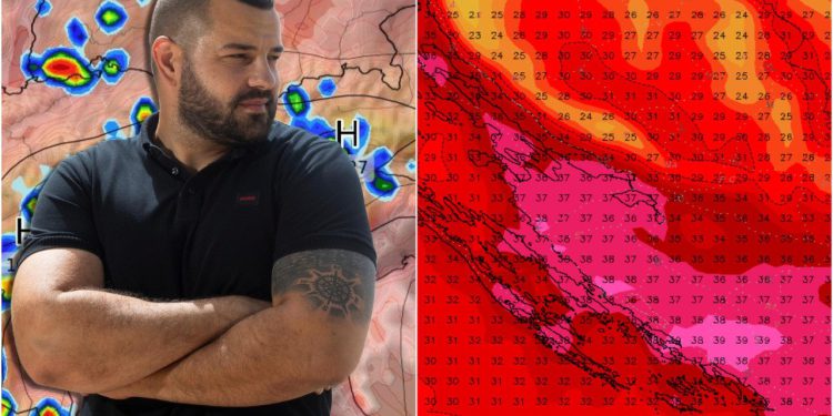 Nevjerojatno: pogledajte kolika je temperatura izmjerena kasno sinoć! Evo gdje će u Dalmaciji biti najpaklenije