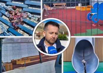 Nije za one slabijeg želuca. Pogledajte što je završilo na trogirskom igralištu. Gradonačelnik Bilić: “Mali dio naših sugrađana iz čiste obijesti uništava javnu imovinu”