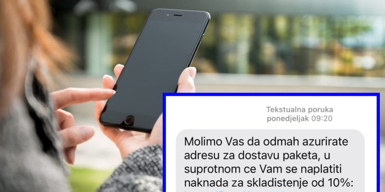Nova pošast prevara: SMS poruke “prijete” naplatom skladištenja paketa