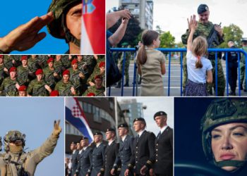 PONOS, HRABROST, DOMOLJUBLJE Ovo su najljepše fotografije s vojnog mimohoda