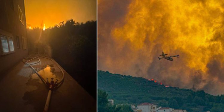 Vatrogasci: "Stanje na požarištu je znatno bolje!"
