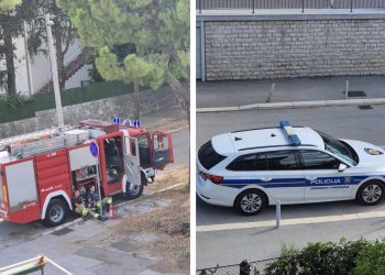 Policija i splitski vatrogasci bili su na terenu. Evo što se dogodilo na Spinutu