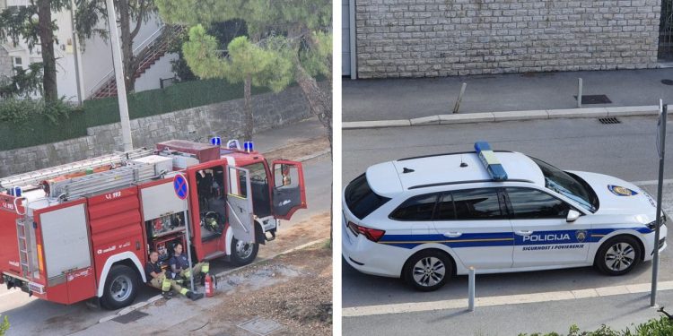 Policija i splitski vatrogasci bili su na terenu. Evo što se dogodilo na Spinutu