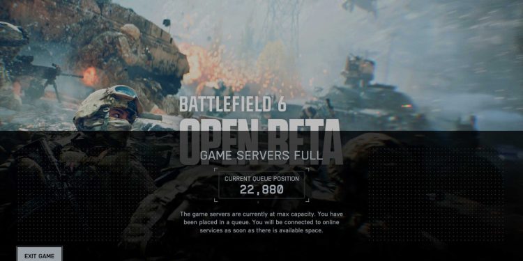 Postoji ogroman red za ulazak u BATTHIFIELD 6 Open Beta prije nego što je izjednačen
