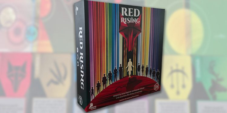 Pregled igre na ploči s crvenim rastom