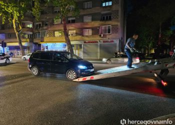 Prometna nesreća u centru Mostara, teško ozlijeđen maloljetni motociklist