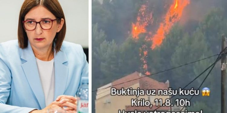 Puljak poslala ogročenu poruku nakon požara: “Maknite se s mog profila i poštedite nas vaših bolesnih komentara…”