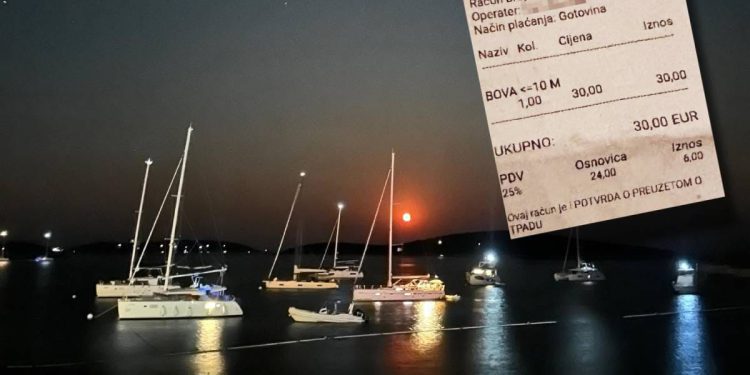 RUŽNO ISKUSTVO NAUTIČARA NA VISU Najprije su došli jedni i uvjetovali privez večerom, a onda su došli koncesionari sidrišta i nasmijali se