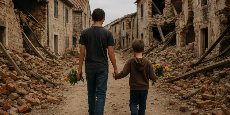 S druge strane bila su bijedna smeća u uniformama, a od tog dana napokon više nismo hodali uz zidove…
