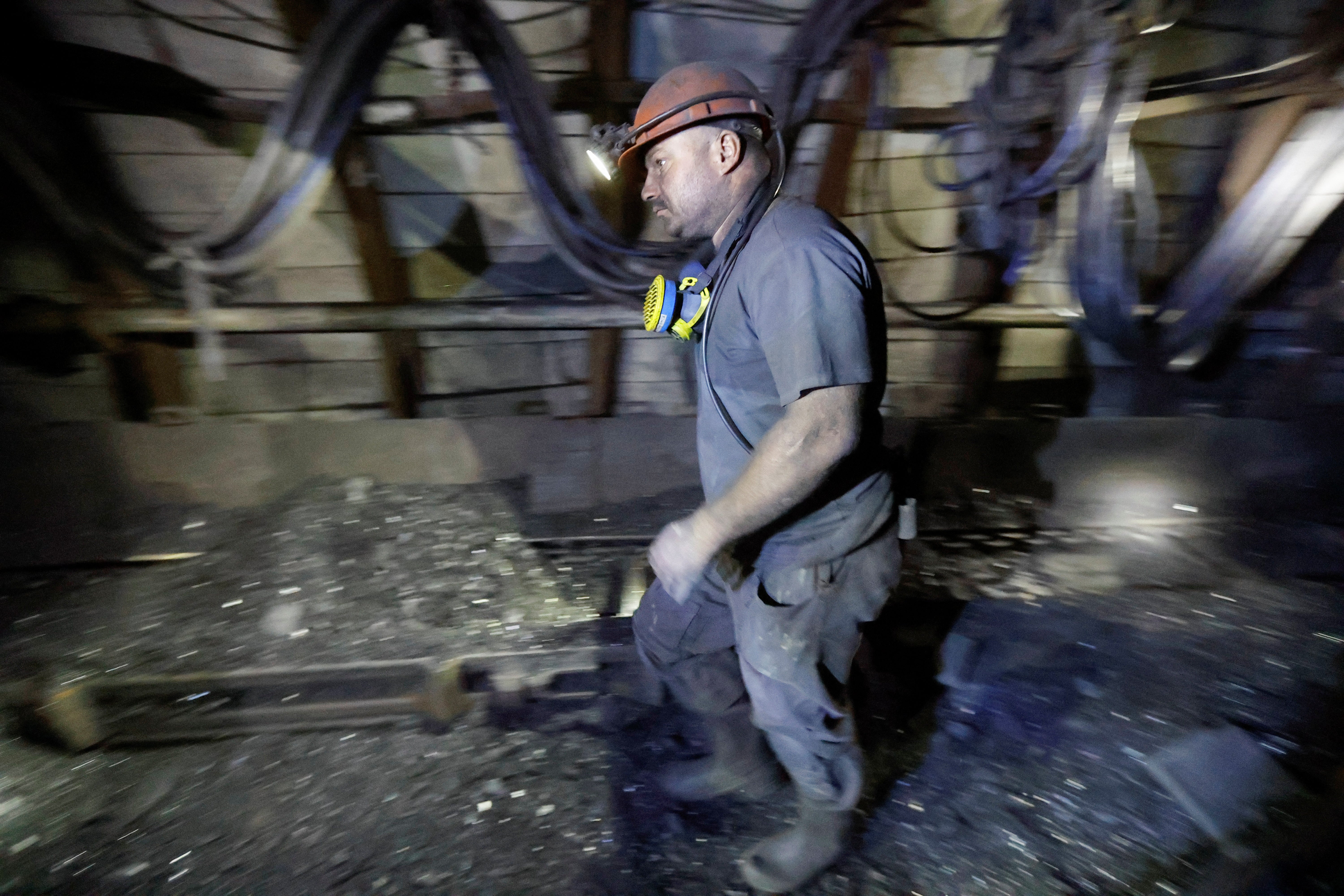 Donbas je poznat po svojoj industriji iskopavanja ugljena