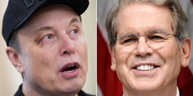 Scott Bessent obraća se eksplozivnom ‘wwe’ sukobu s Elonom Muskom u zapadnom krilu – i ako mu je dao crno oko