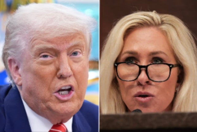 MTG je izvukla kritike nakon što je u travnju kupila zalihe u Palantiru u vlasništvu Petera Thiela, tri dana prije nego što je tvrtka osvojila ugovor o ledu. Ali Trump je svoju pozornost skrenuo na Pelosija.