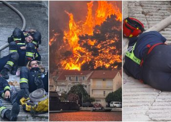 Slobodna Dalmacija – Dijeli se dirljiv status vatrogasaca, njih stotinjak i noćas će dežurati na požarištu: ‘Nemojte se ljutit…’
