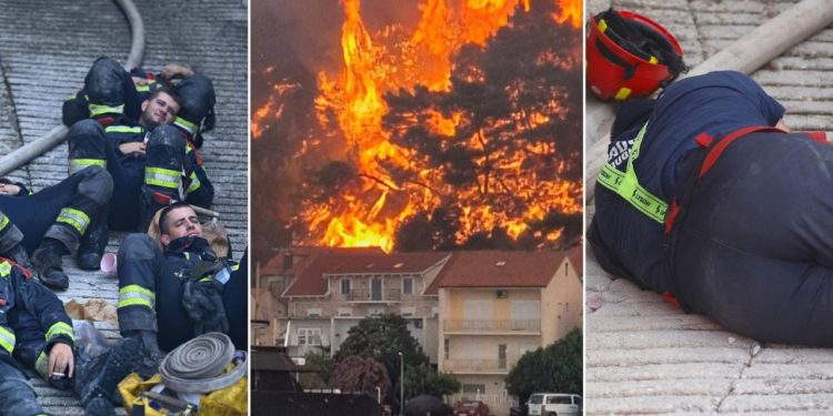 Slobodna Dalmacija – Dijeli se dirljiv status vatrogasaca, njih stotinjak i noćas će dežurati na požarištu: ‘Nemojte se ljutit…’