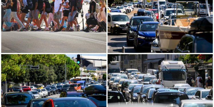 Slobodna Dalmacija – FOTO U centru Splita je danas prometni kolaps, kolone su nepregledne! Udarni je turistički vikend, sve smo snimili…