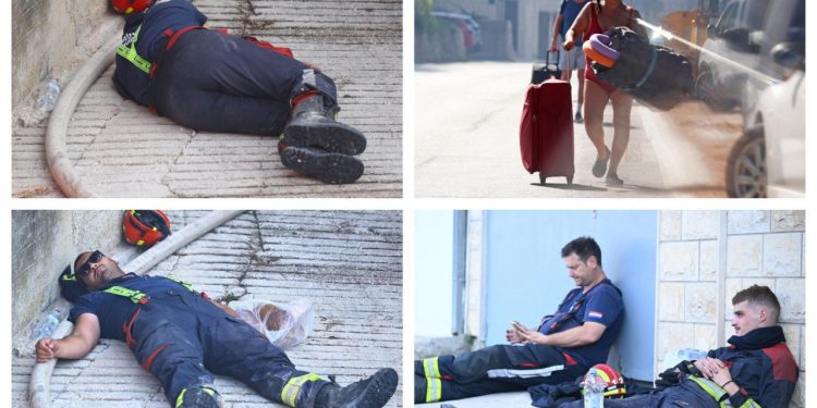 Slobodna Dalmacija – FOTOGALERIJA Pogledajte dramatične fotografije požara koji je izbio u mjestu Krilo Jesenice, naši reporteri su na terenu