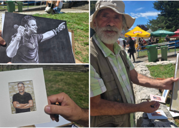 Slobodna Dalmacija – Na sinjsko ‘Thompsonovo’ stigao i jedan zanimljiv čovjek: ‘Ništa još nisam prodao, masa me ne primjećuje…’