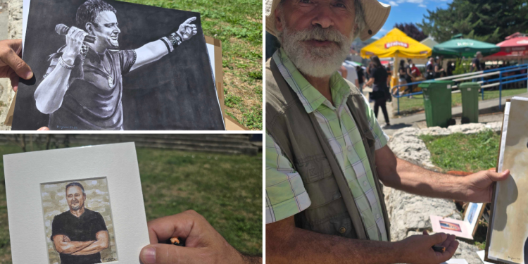 Slobodna Dalmacija – Na sinjsko ‘Thompsonovo’ stigao i jedan zanimljiv čovjek: ‘Ništa još nisam prodao, masa me ne primjećuje…’