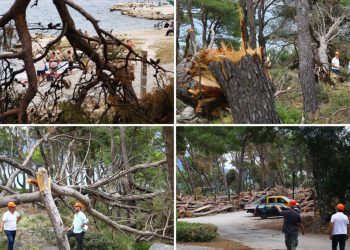 Slobodna Dalmacija – Obišli smo splitsku ‘zabranjenu zonu’, zatekli smo nadrealne prizore: kupače čuvaju
