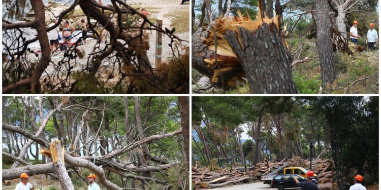 Slobodna Dalmacija – Obišli smo splitsku ‘zabranjenu zonu’, zatekli smo nadrealne prizore: kupače čuvaju