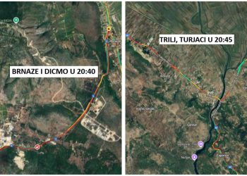 Slobodna Dalmacija – Pogledajte Google u 21:00! Ovo se ne pamti, masa ljudi je još u autima i satima su udaljeni od Sinja, policija nemoćna