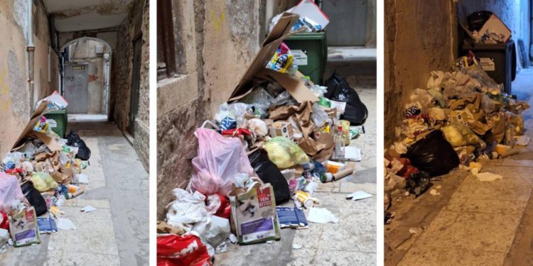 Slobodna Dalmacija – Pogledajte užas u centru Splita, ni desetak metara od Peristila sramotni prizori: ‘Ne odvozi se već tri, četiri dana…’