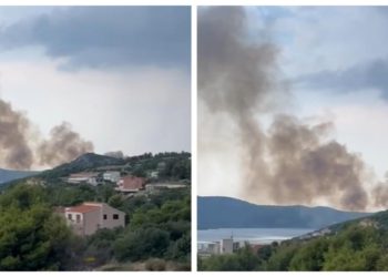 Slobodna Dalmacija – VIDEO Grom izazvao požar u zaleđu Marine, vatrogasci ga uspjeli lokalizirati: ‘I noćas ćemo dežurati…’