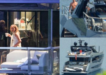 ‘Spajsica’ na Jadranu: Geri Halliwell i Christian Horner snimljeni na jahti kod Pelješca (FOTO)