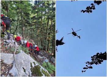 Žene sletjele quadom u provaliju: Jedna je poginula, druga helikopterom prevezena u bolnicu