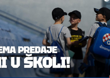 Sportske novosti – Dinamova Fan zona dobrotvornog karaktera: Nema predaje – ni u školi!