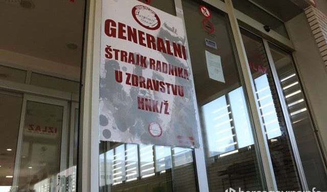 Sud ipak nije zabranio štrajk zdravstvenim djelatnicima