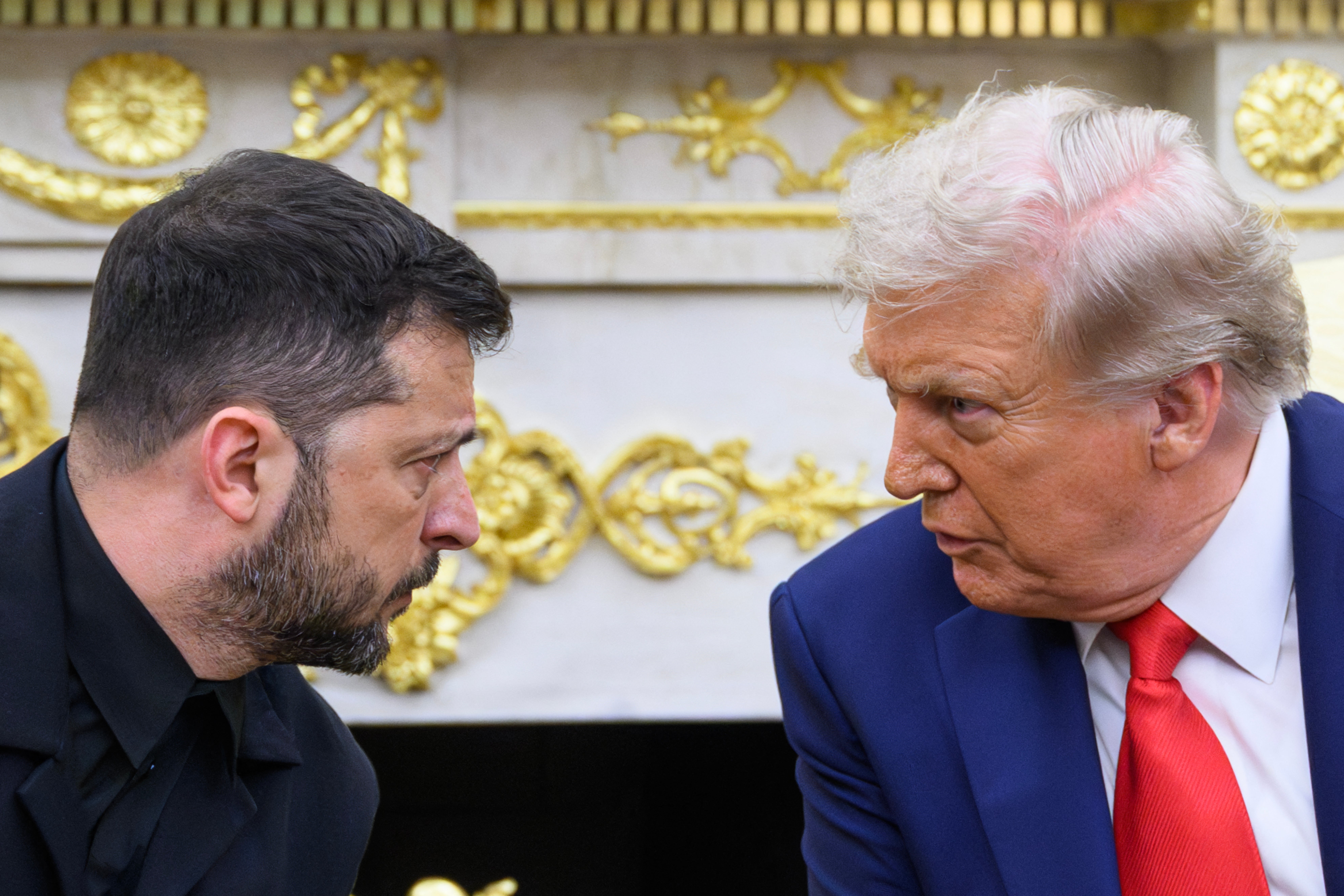 Donald Trump slikao se u grijanoj razmjeni s Volodymyr Zelensky u Ovalnom uredu u veljači ove godine