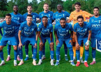 Theo na njegovom debiju u prijateljskoj Njemačkoj s Al Hilalom