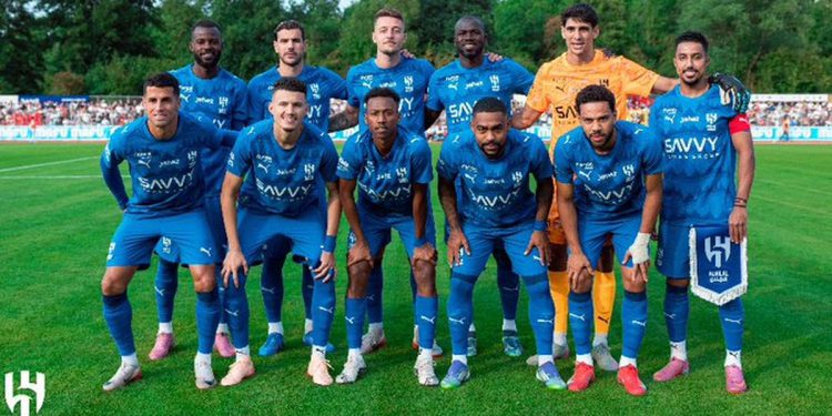 Theo na njegovom debiju u prijateljskoj Njemačkoj s Al Hilalom