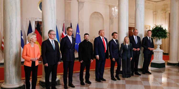 Trump-Zelenski sastanak uživo: Predsjednik se gura da okonča Ukrajinsko-Rusijsku rat dok isključuje američke trupe na terenu