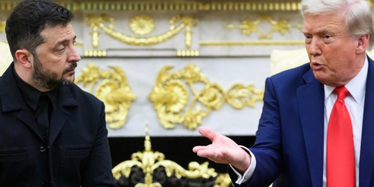 Trump i Zelensky susreli su se s drugim svjetskim čelnicima u Bijeloj kući dok je Ruski mirovni dogovor centimetara bliže