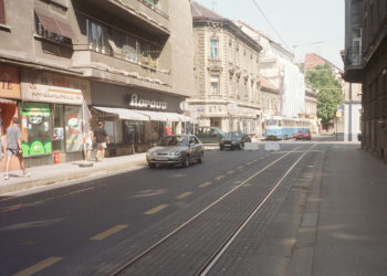 Udav snimljen na ulici hrvatskog grada: Ogromna zmija polako je gmizala uz fasadu