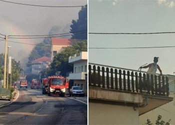 Unatoč visokim temperaturama koje dosežu i do 40°C, požar izazvao prekid opskrbe električnom energijom!