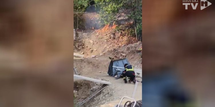 VIDEO Makaranka kaže da je svjedočila podmetanju požara