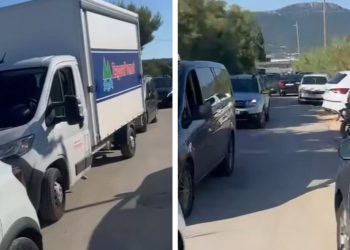 VIDEO Ogromna gužva u smjeru Divulja!